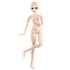 UCanaan Customized 1/3 BJD Doll, 19 Joints Nude SD Girl Doll 24 Inch Ball Jointed Dolls Female Body + Basic Makeup for DIY Dolls(Brown Eyes)